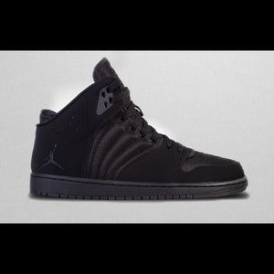 MEN'S BLACK SHOES NIKE JORDAN 1 FLIGHT 4 sz 10.5
